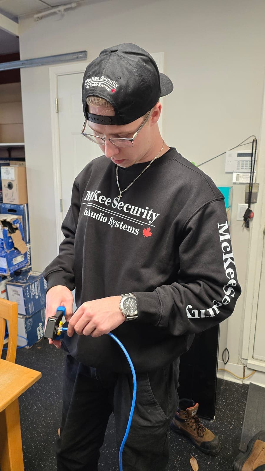 Hand-Terminated Connections